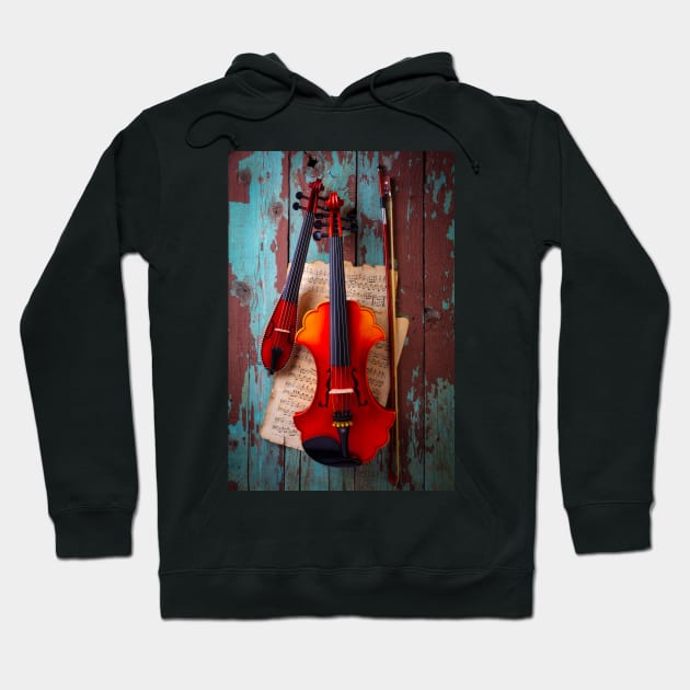 Baroque And Pocket Violin Hoodie by photogarry